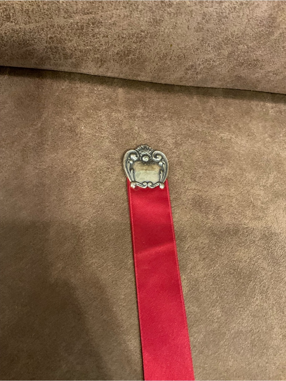 Red Ribbon Cross Bookmark - Picture 4 of 5